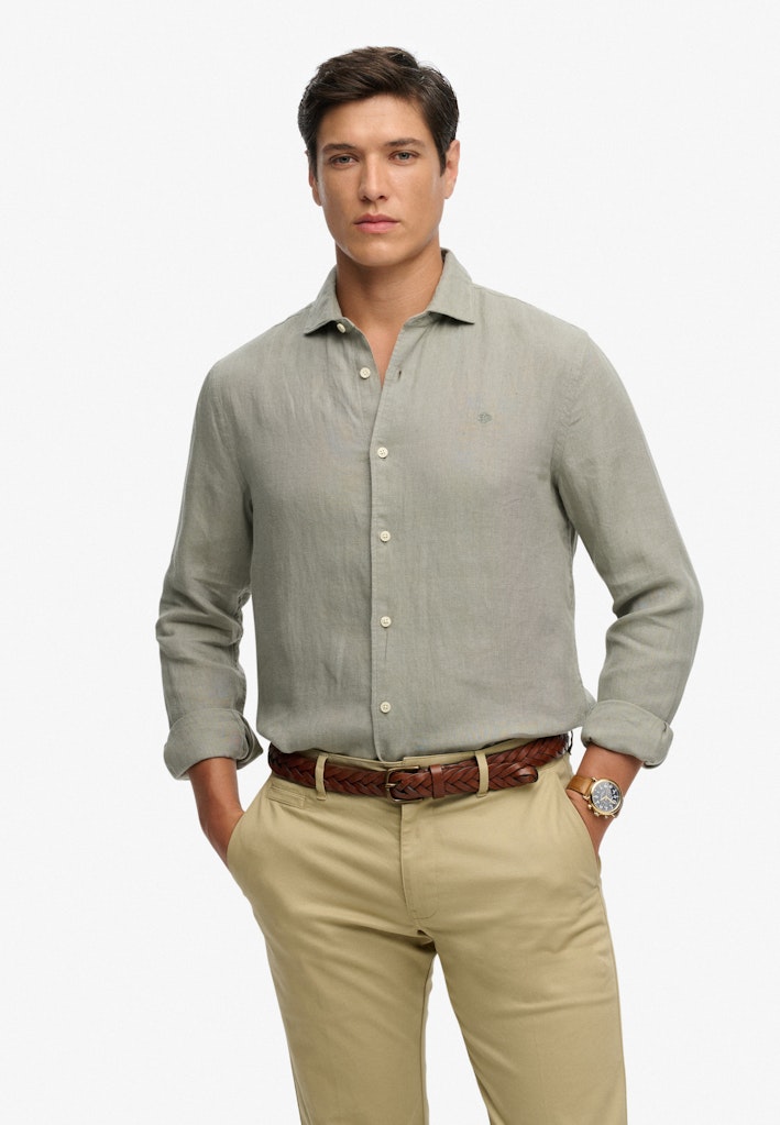 Riviera Long Sleeve Linen Shirt