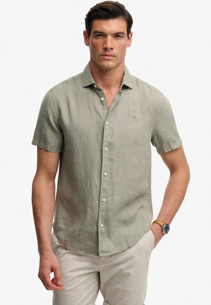 Riviera Short Sleeve Linen Shirt