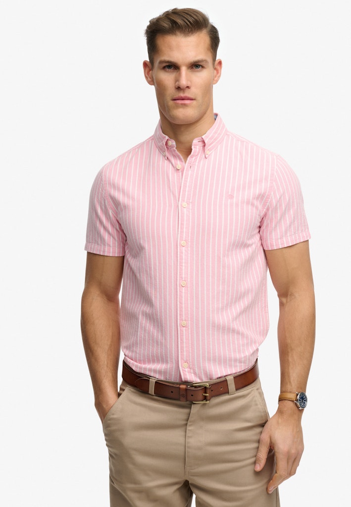 Preppy Oxford Short Sleeve Shirt