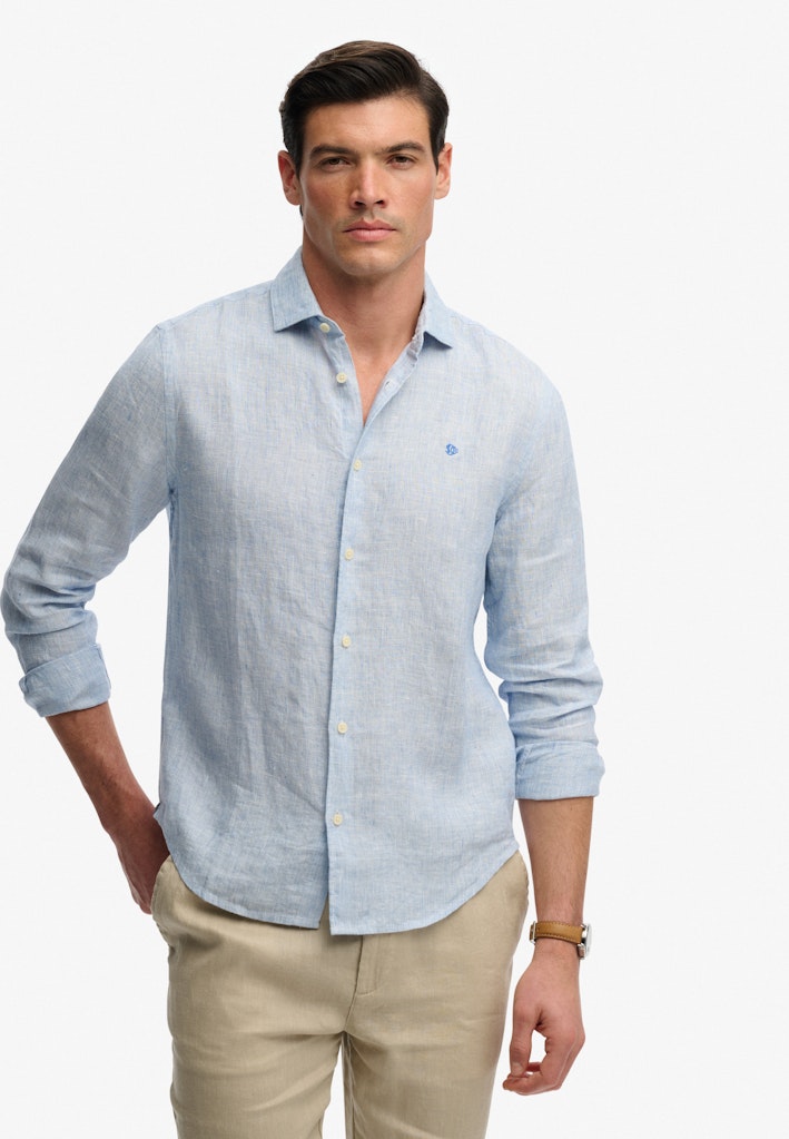 Riviera Long Sleeve Linen Shirt