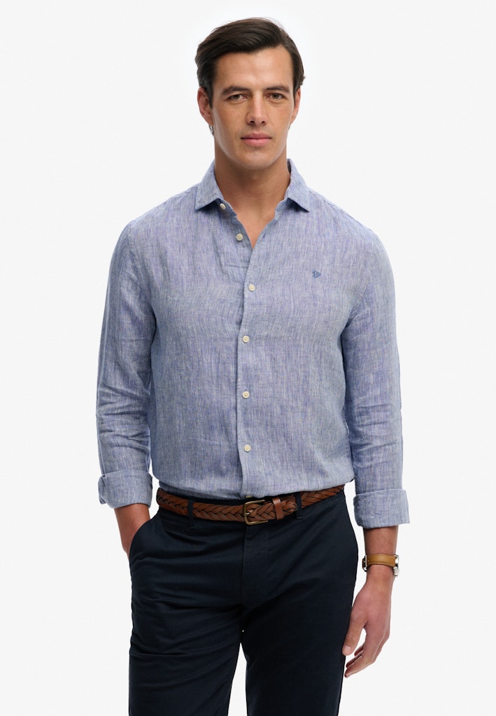 Riviera Long Sleeve Linen Shirt