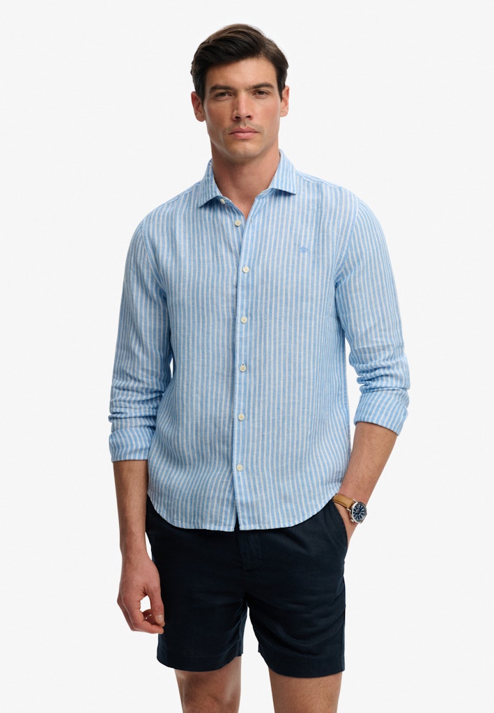 Riviera Long Sleeve Linen Shirt