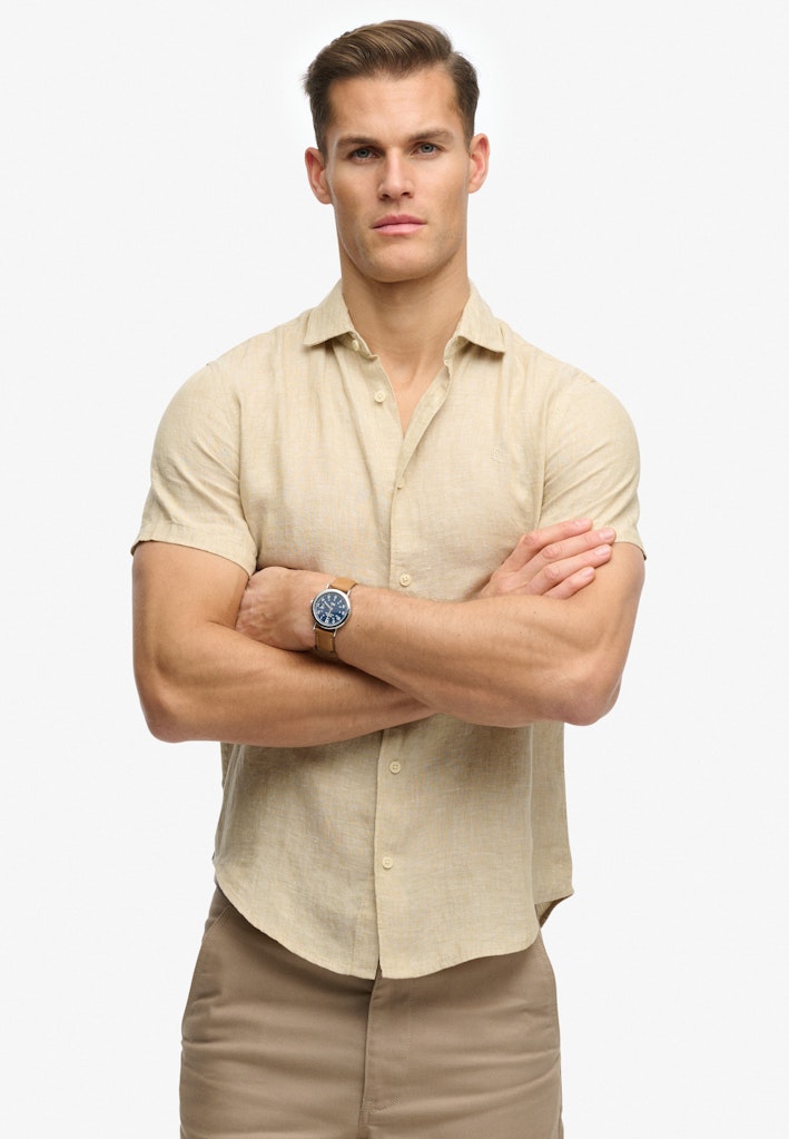 Riviera Short Sleeve Linen Shirt