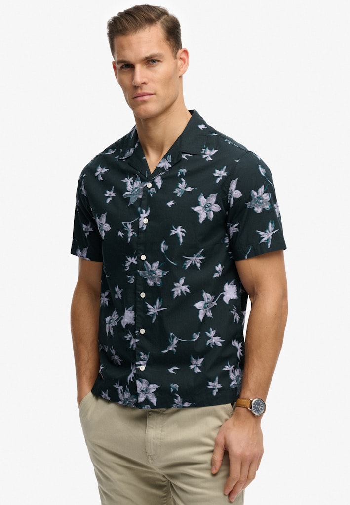 Cabana Print Short Sleeve Shirt