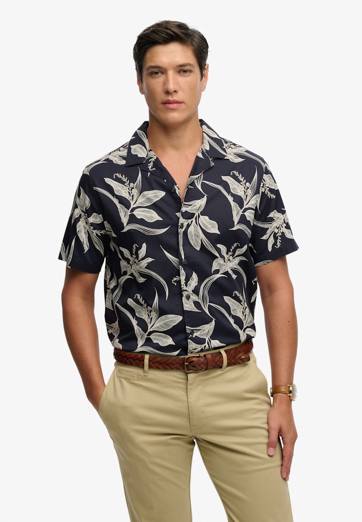Hawaiian Print Short Sleeve Shirt
