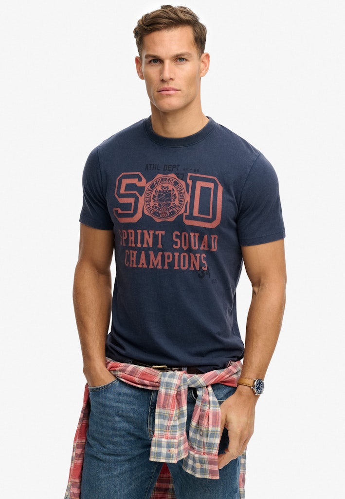 Vintage Prep Relaxed T-Shirt