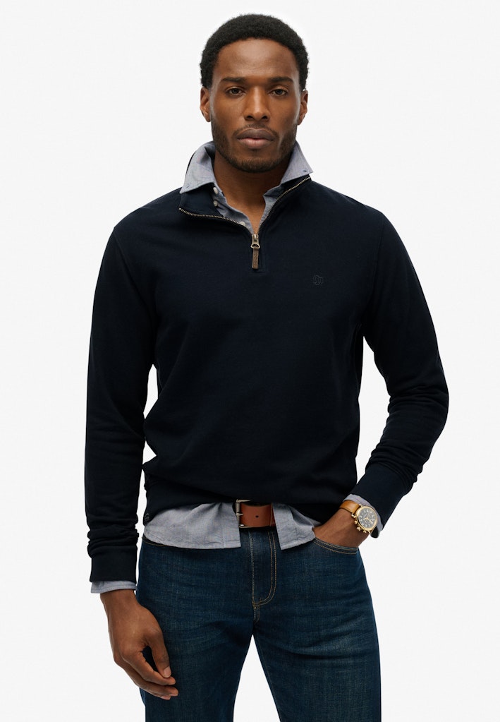 Classic Essential Half Zip Sweatshirt