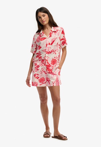 Cotton Printed Beach Shorts