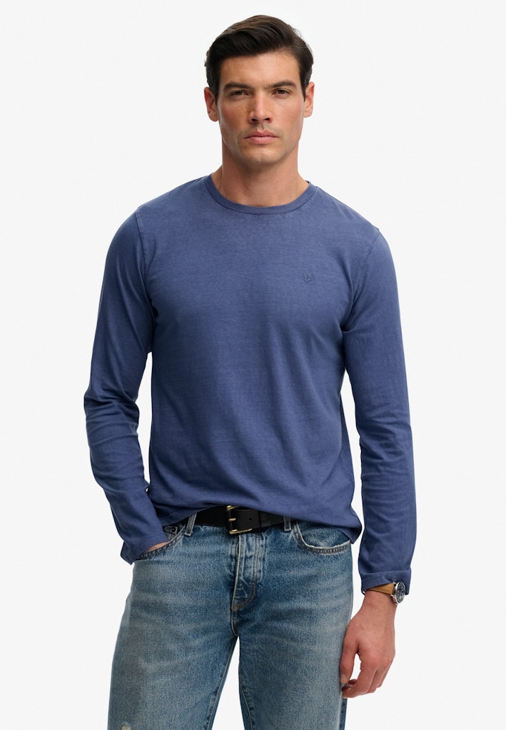 Classic Cotton Linen Long Sleeve Top