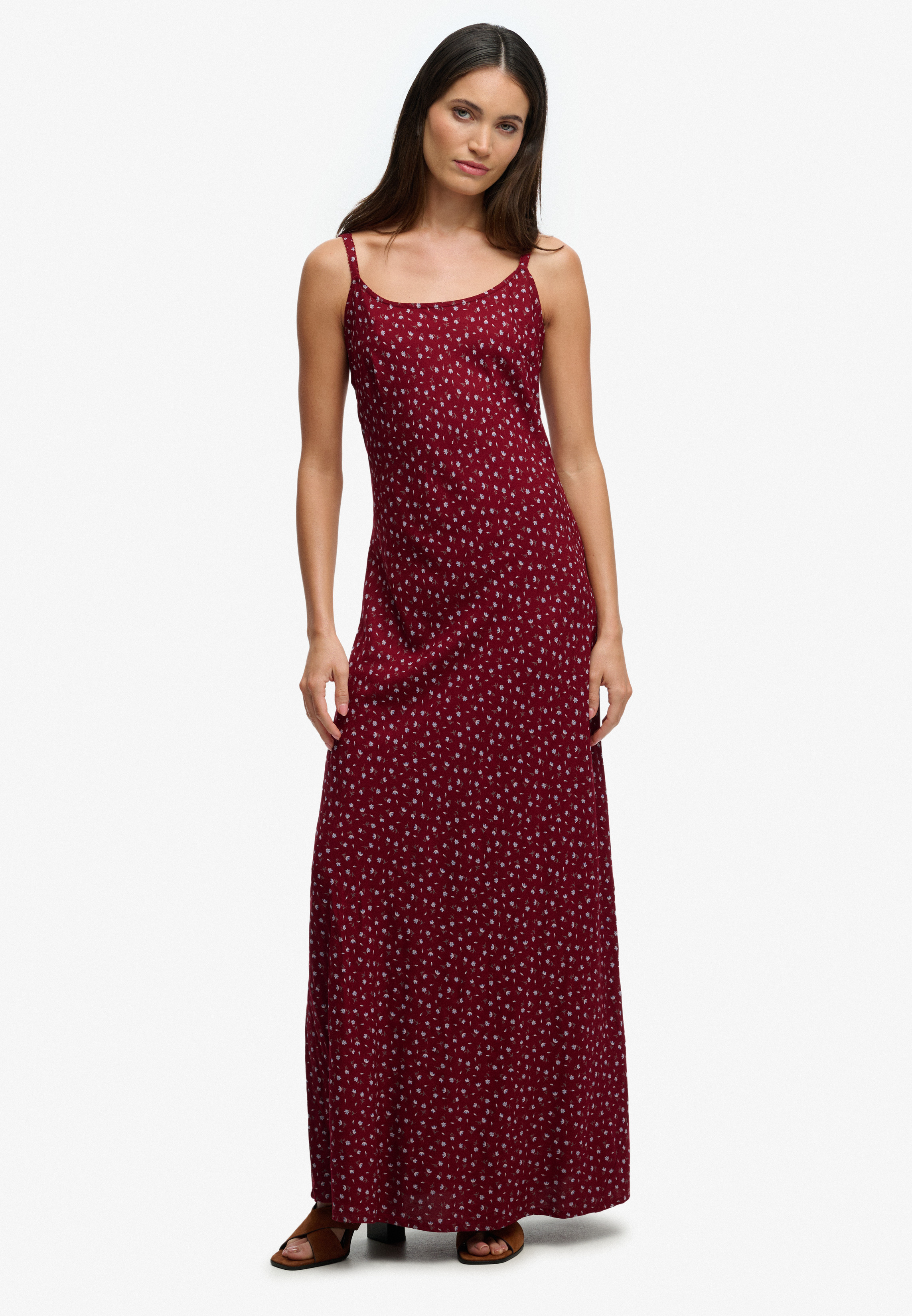 Printed Cami Maxi Dress