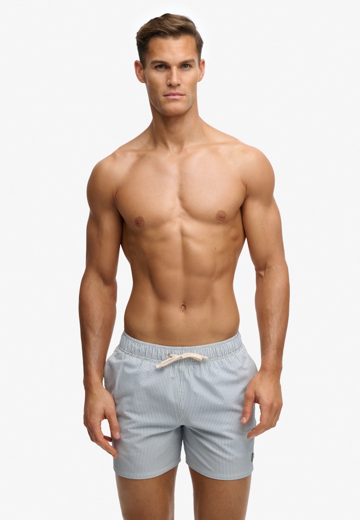 Seer Sucker 15-inch Swim Shorts