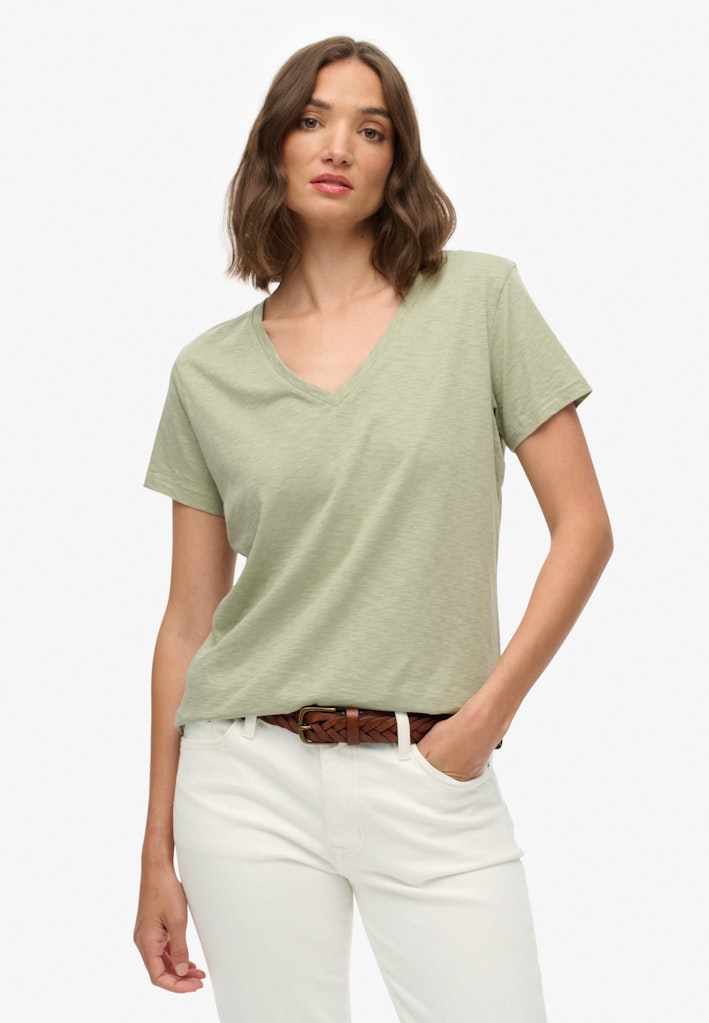 Studios Slub Embroidered T-Shirt