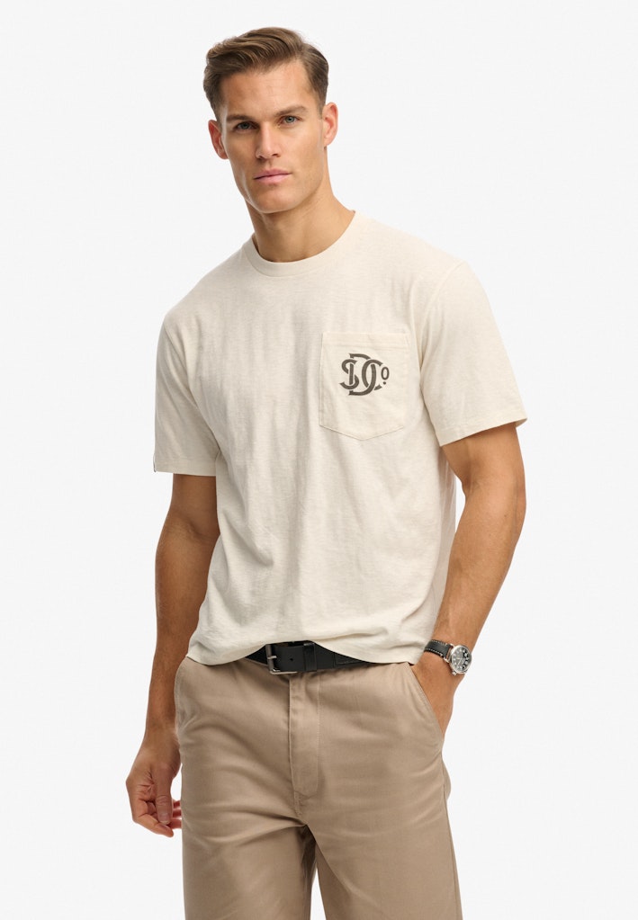 The Merchant Store - Graphic Pocket T-Shirt