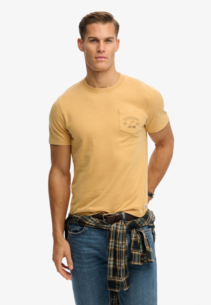 Vintage Prep Relaxed Pocket T-Shirt