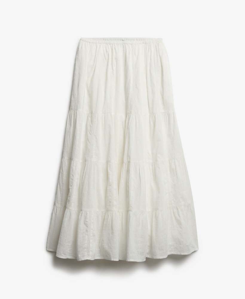 Tiered Maxi Skirt